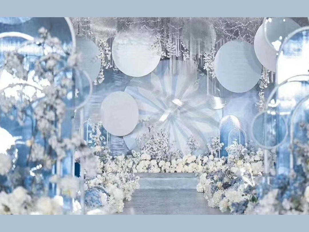 【In诺婚礼】蓝色幽静婚礼定制