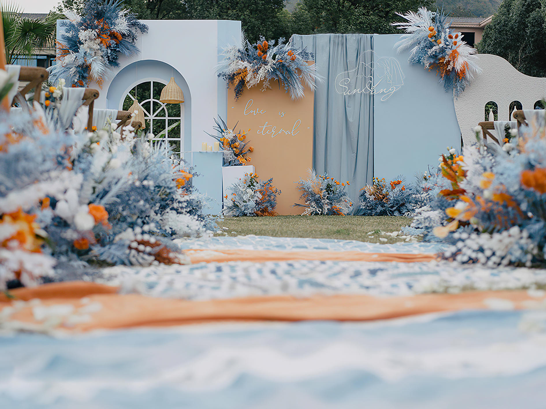 【爱尚百年婚礼】Lock Up 蓝色户外梦幻婚礼