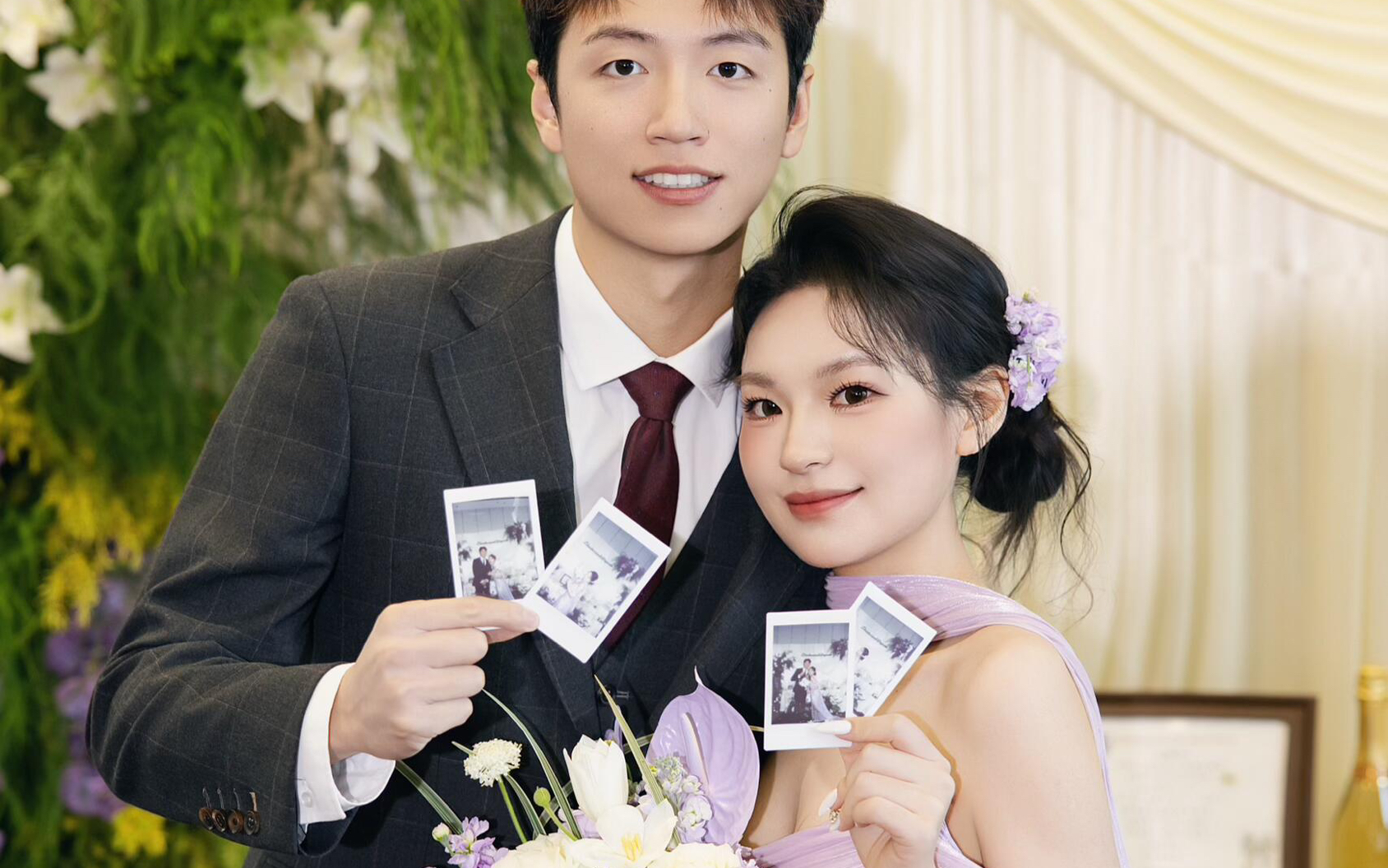 預(yù)制訂婚照