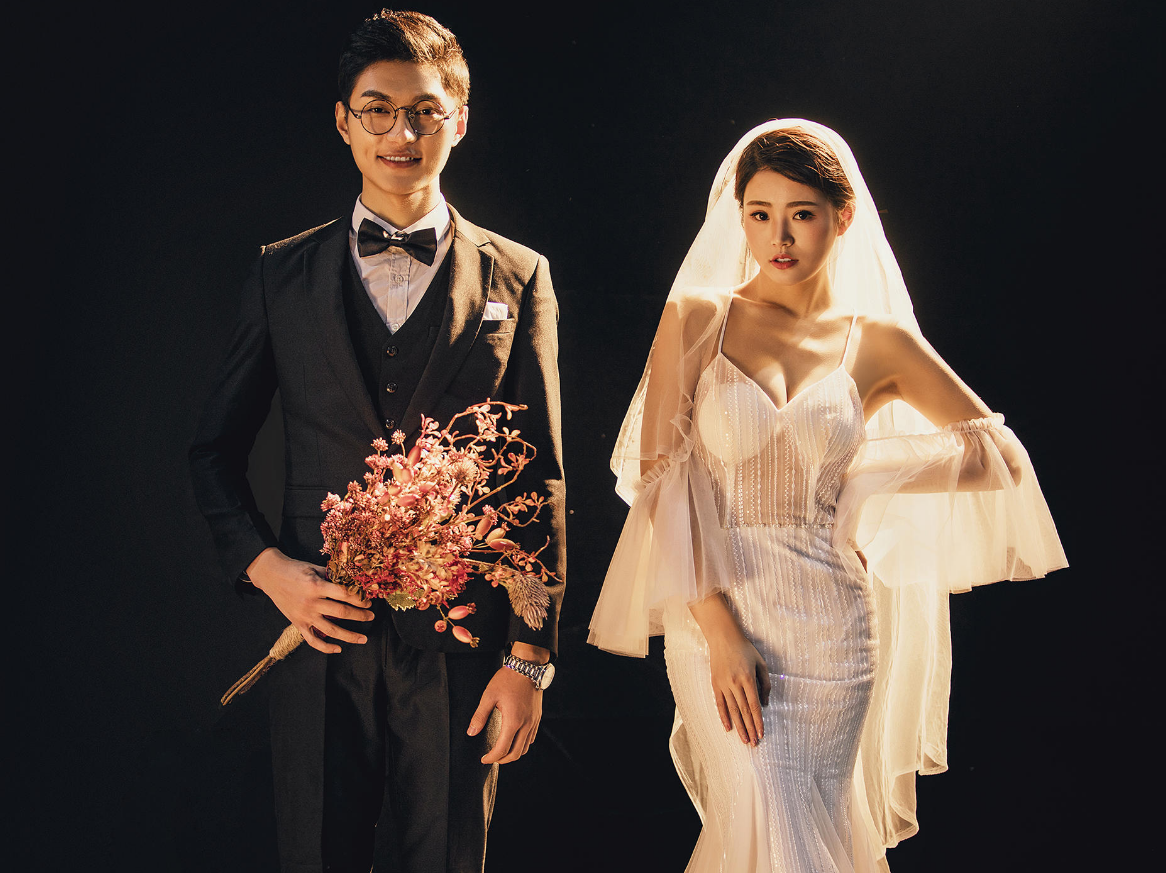 壹家原创摄影人气爆款【复古胶片风网红婚纱照