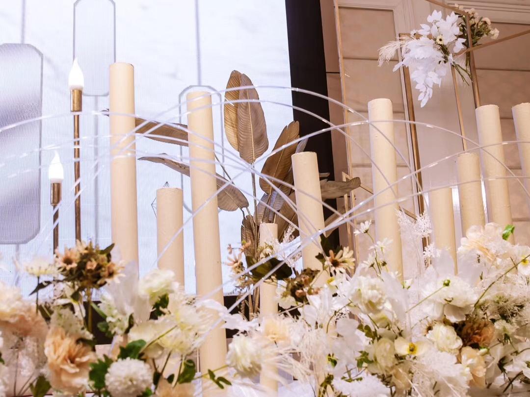香槟色轻奢系列大气婚礼主题
