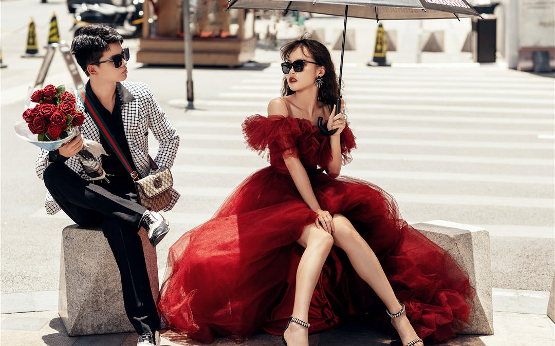 全新INS街拍套系+总监团队+照片160张