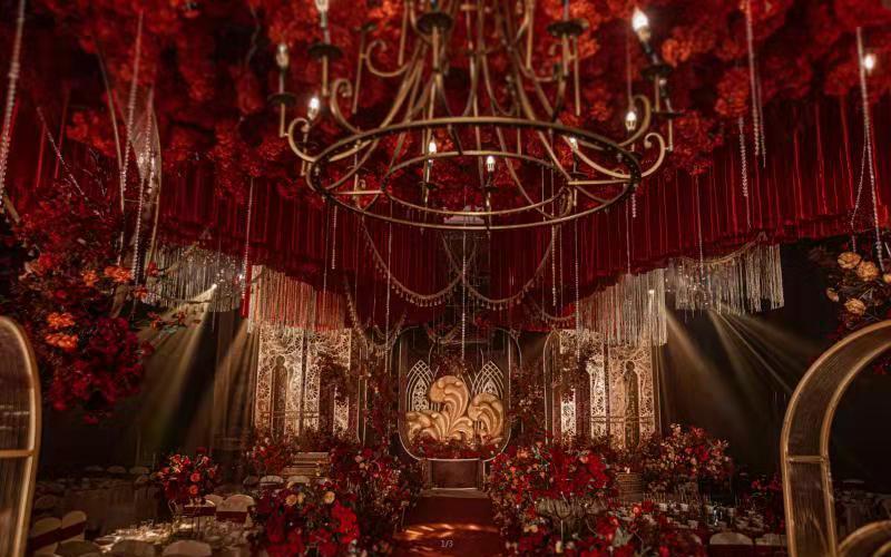 【Amoureux】欧式红金奢华全吊顶婚礼
