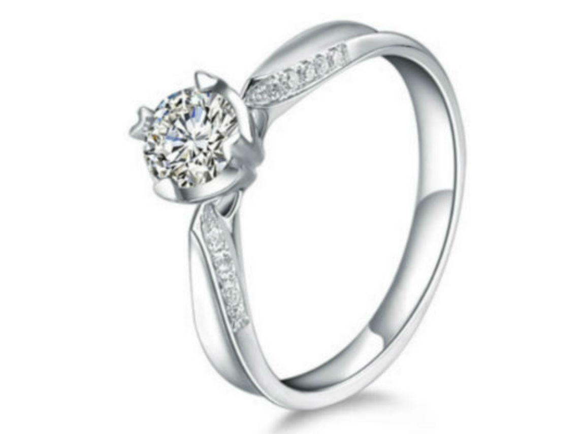 白18K金钻石女戒（皇家礼赞系列）