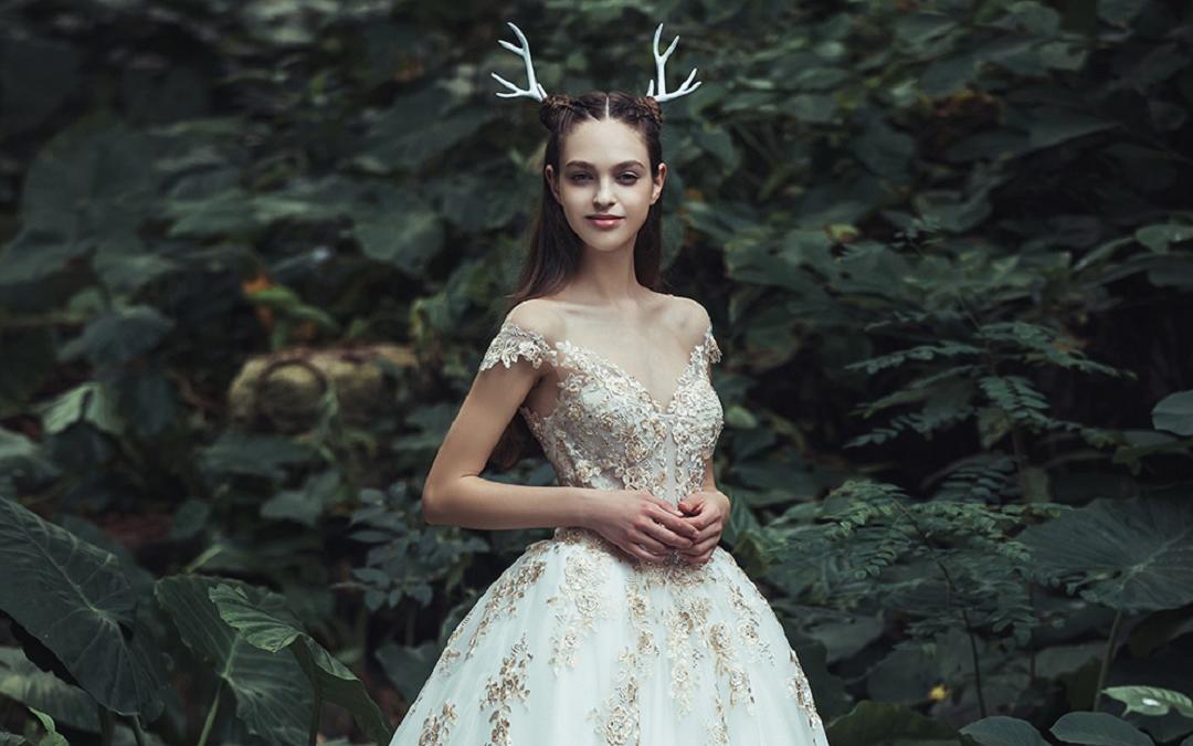 【超值租赁】奢华复古出门纱