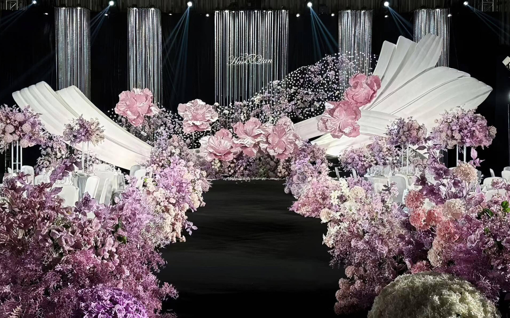 「圣菲婚禮」小預算粉色