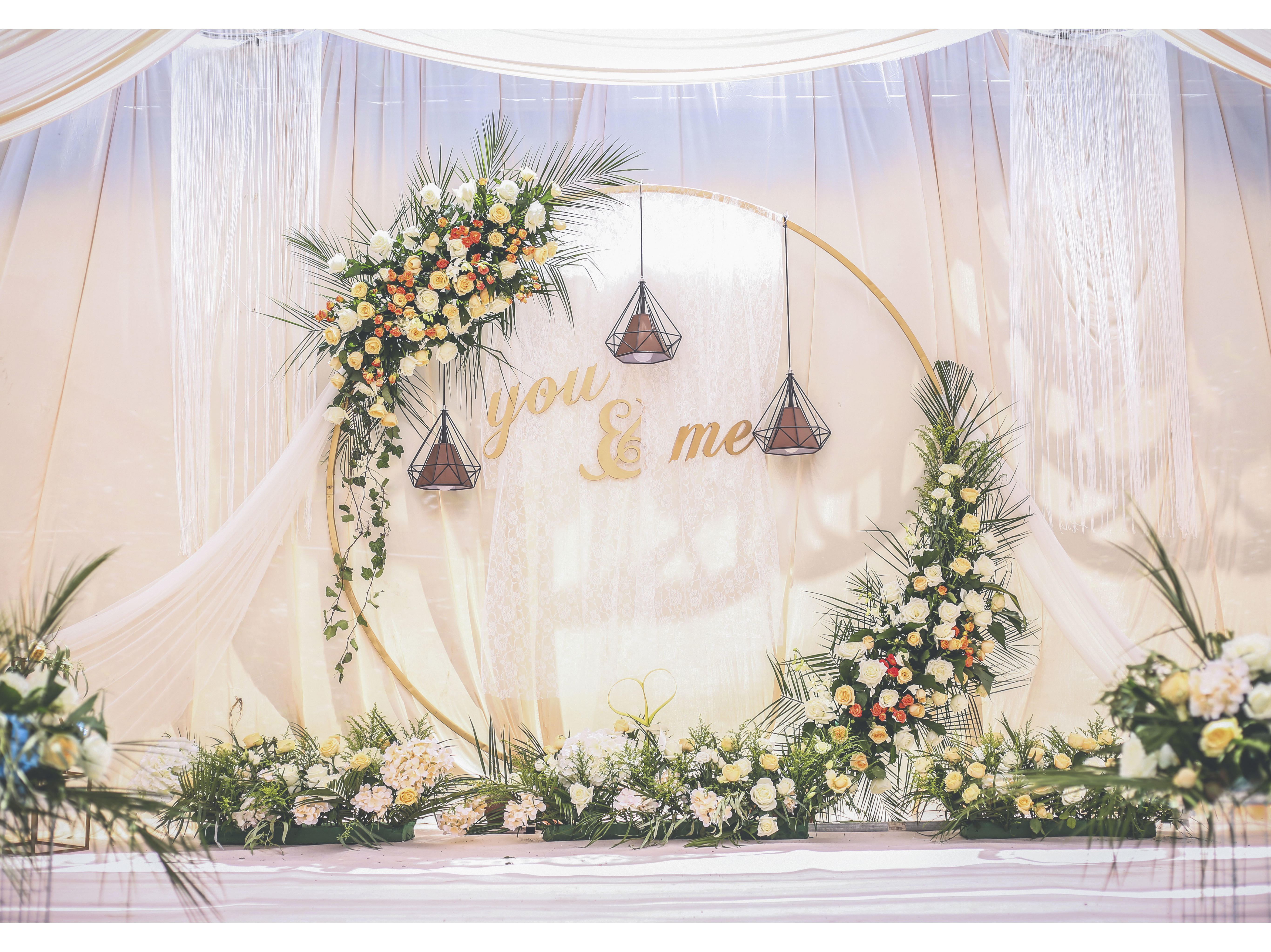 不担心回老家办婚礼，《You&Me》庭院婚礼