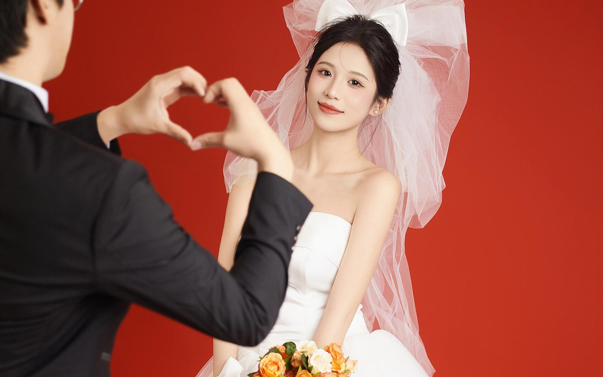 喜嫁风婚纱照