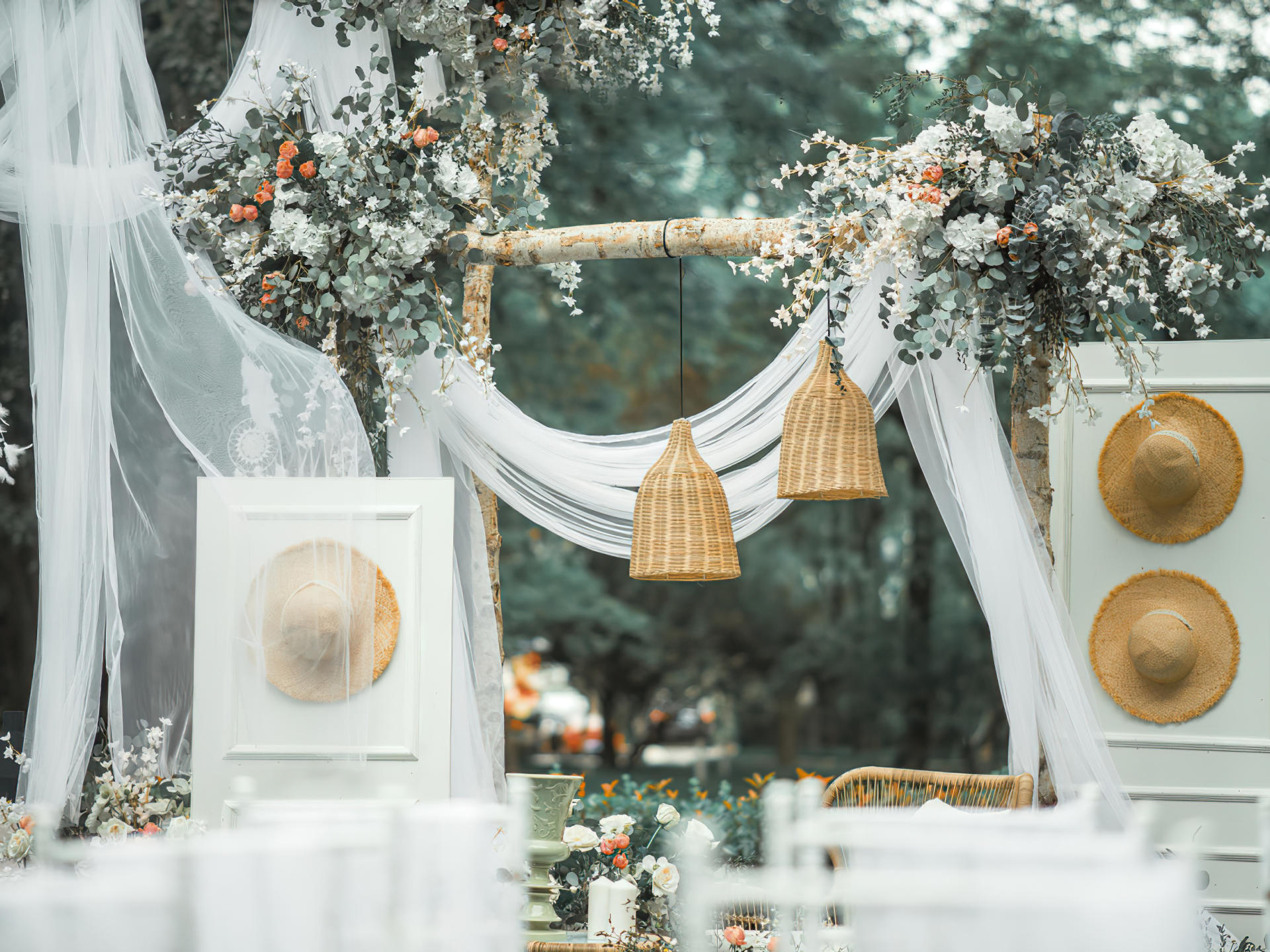 【屿木婚礼】精致户外+四大全包+婚车装饰