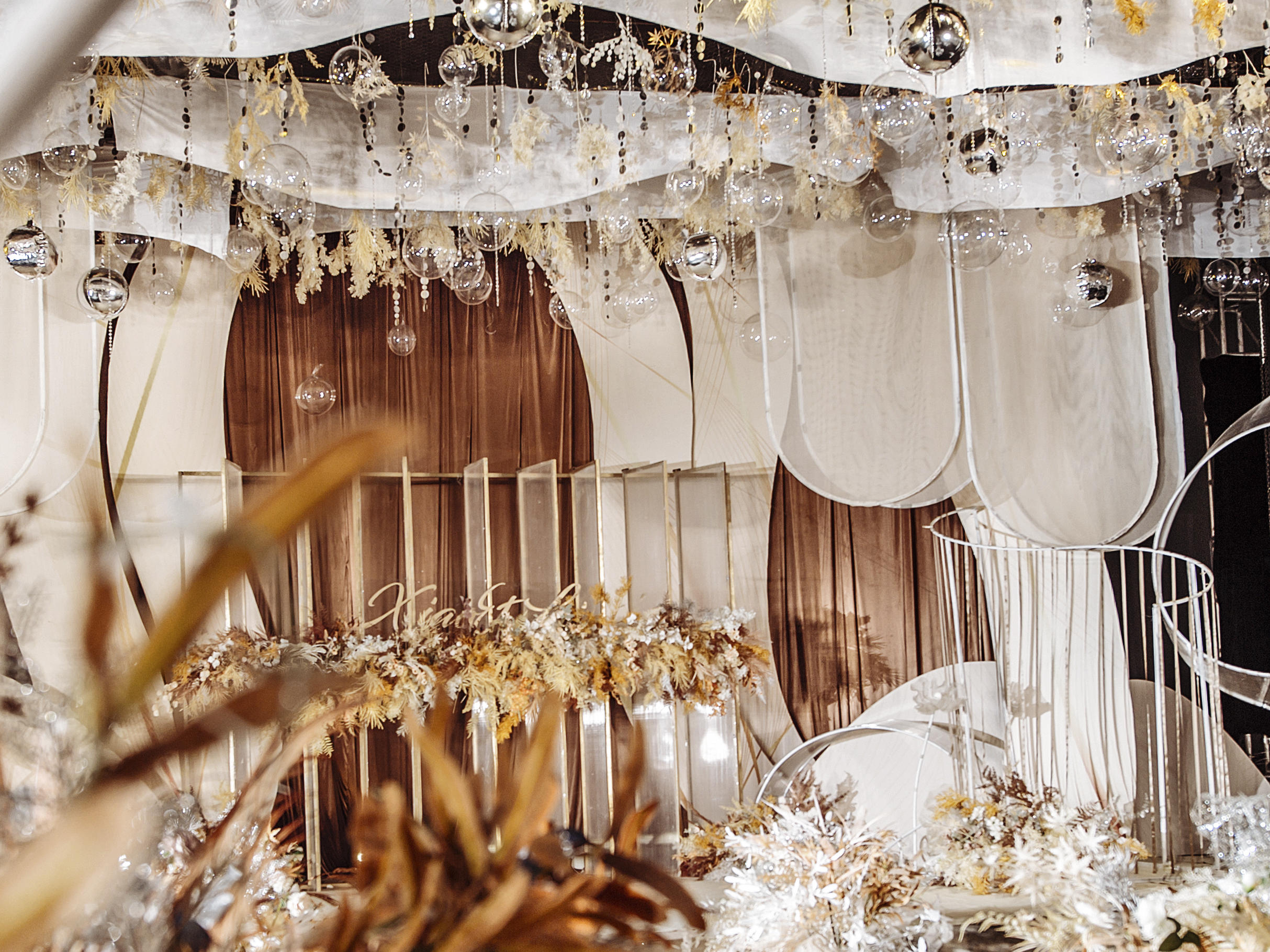 【糖巢婚礼】|午后暖阳般奶茶色婚礼