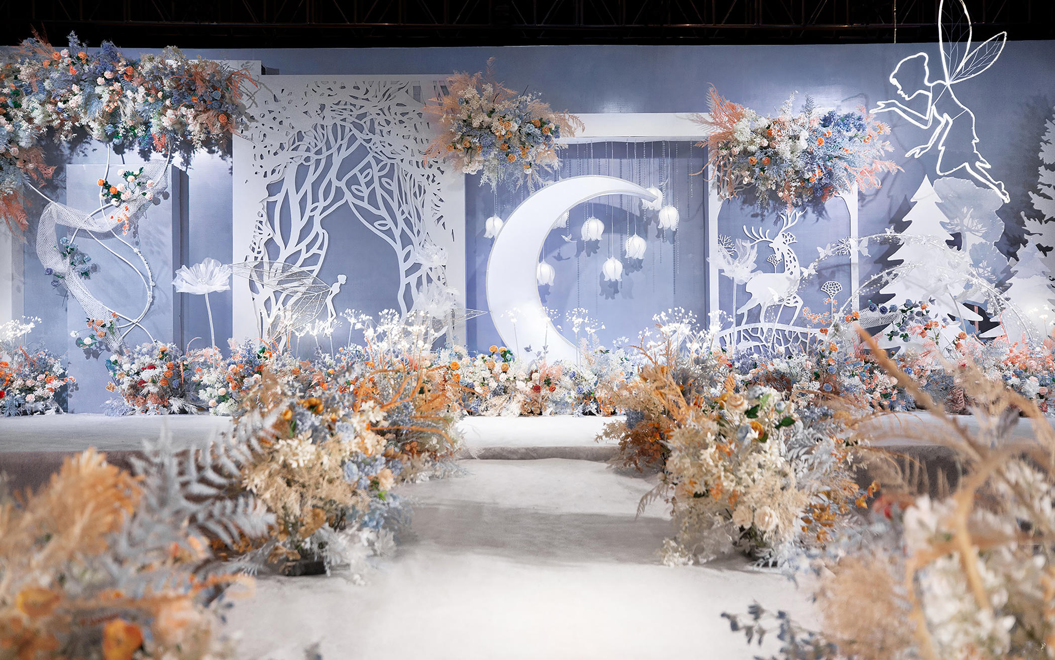 【迷雾森林】雾霾蓝/橙色/森系