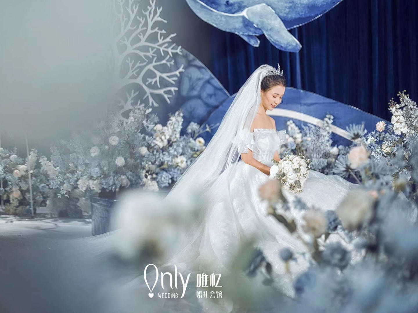 海洋系——星海作伴，鲸鱼相拥。【常德唯忆婚礼设】