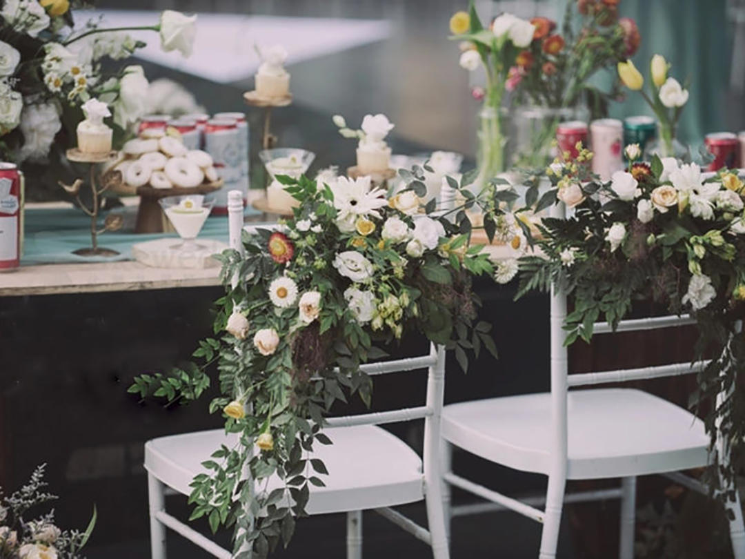 【麦瑞蜜婚礼工作室】小清新风格豆沙绿爱上芥末