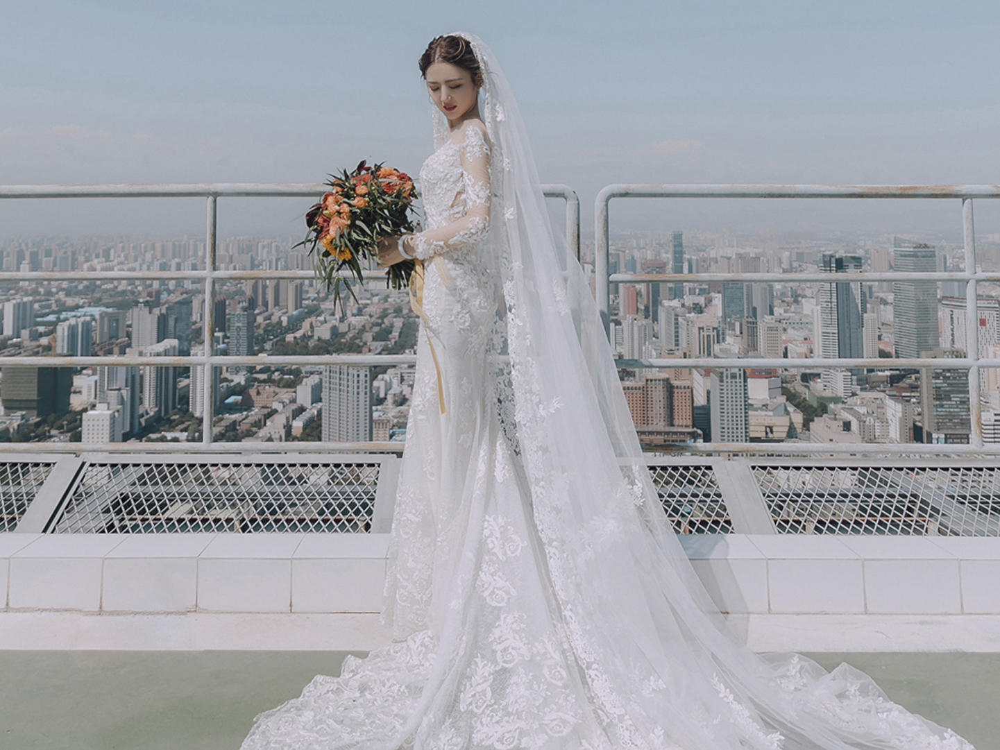 【欣薇婚纱】轻奢-秀禾服+主纱+敬酒服+伴娘服