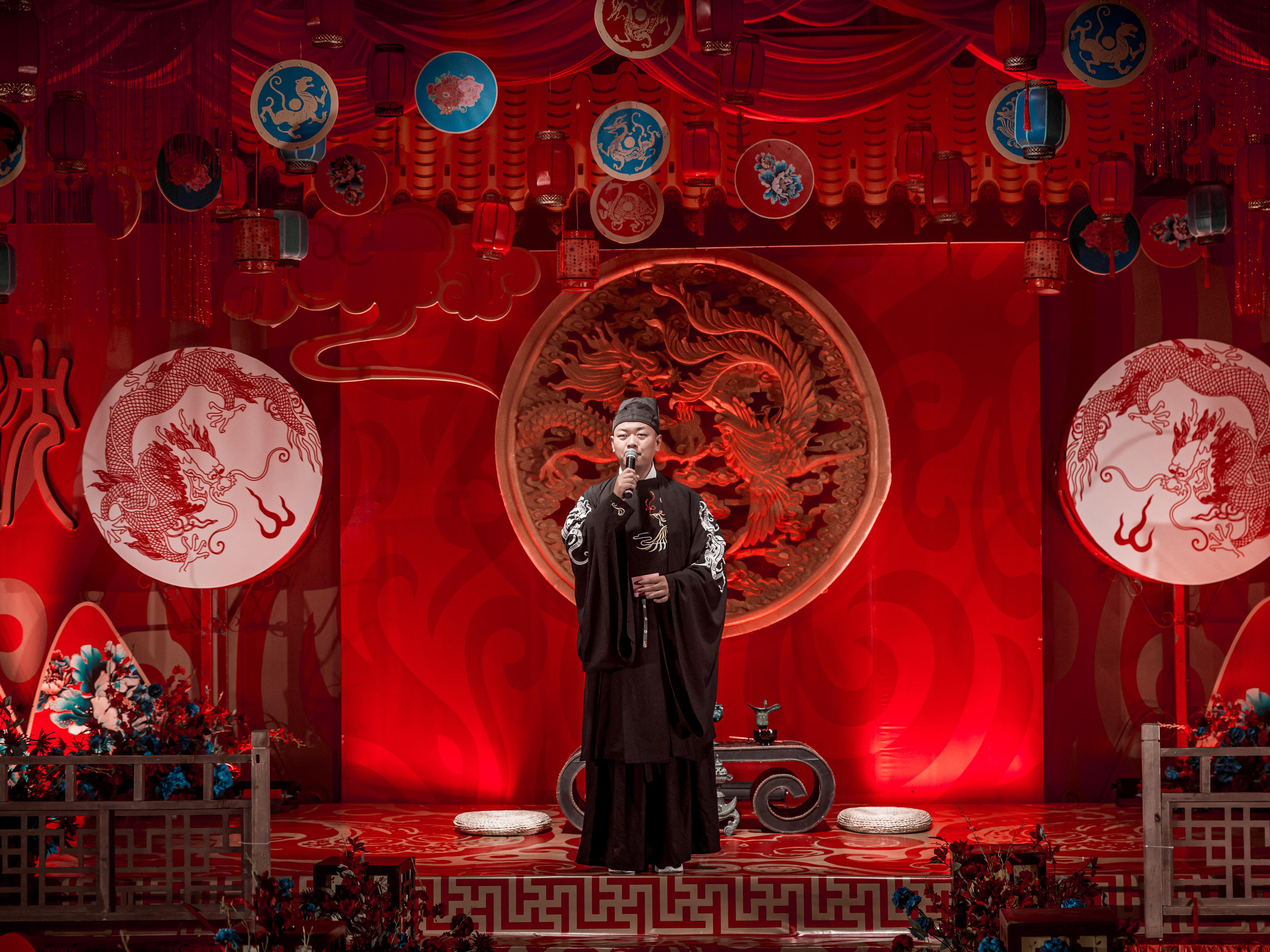 提供：周制、唐制、宋制、明制，各类汉婚主持服务。