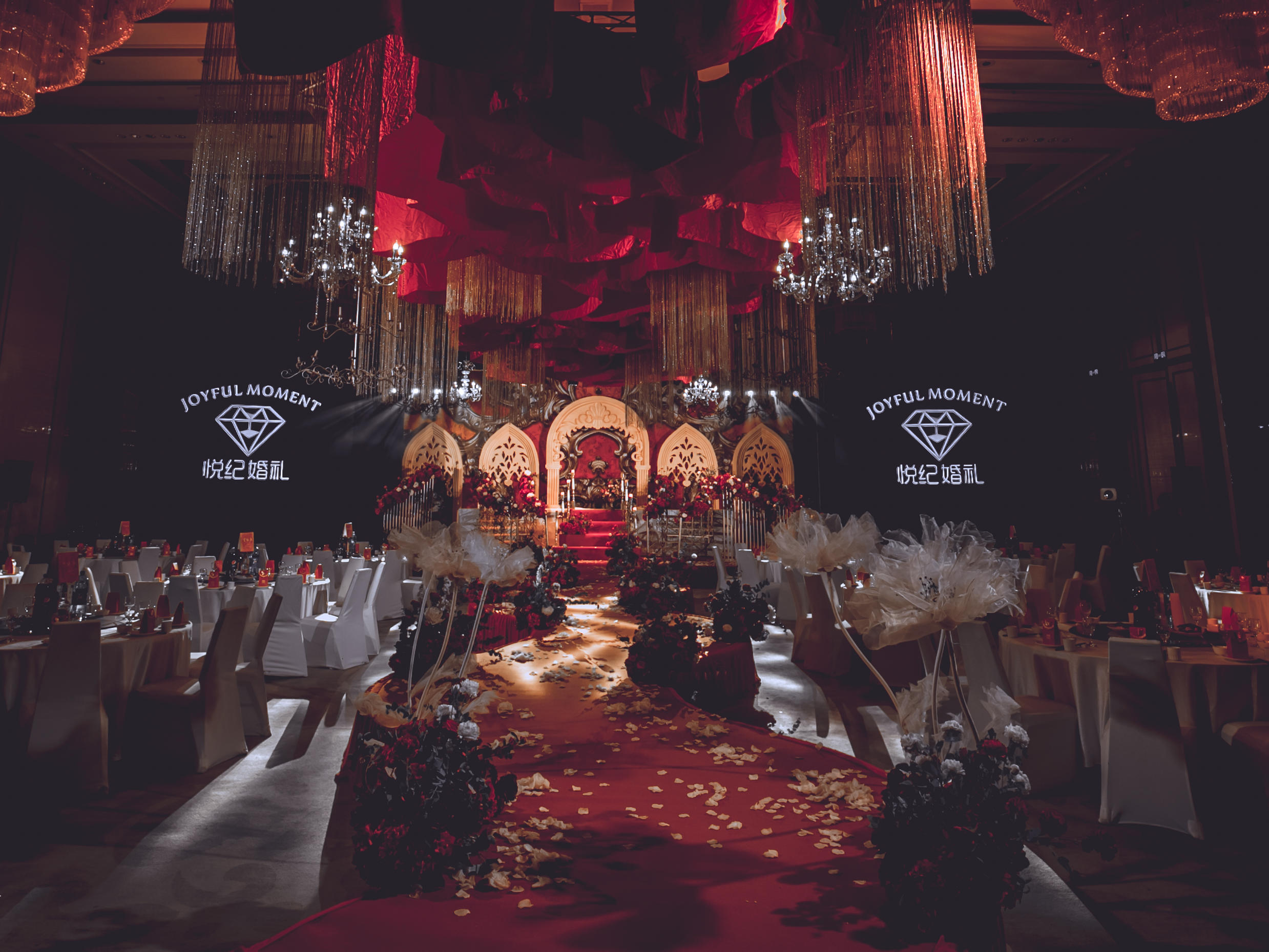 【欧式红金大气婚礼】年度优质商家「绿城喜来登」