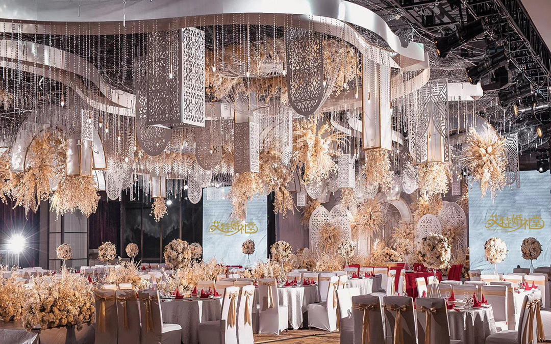 【限时优惠】含四大·粉色&欧式香槟金简约婚礼