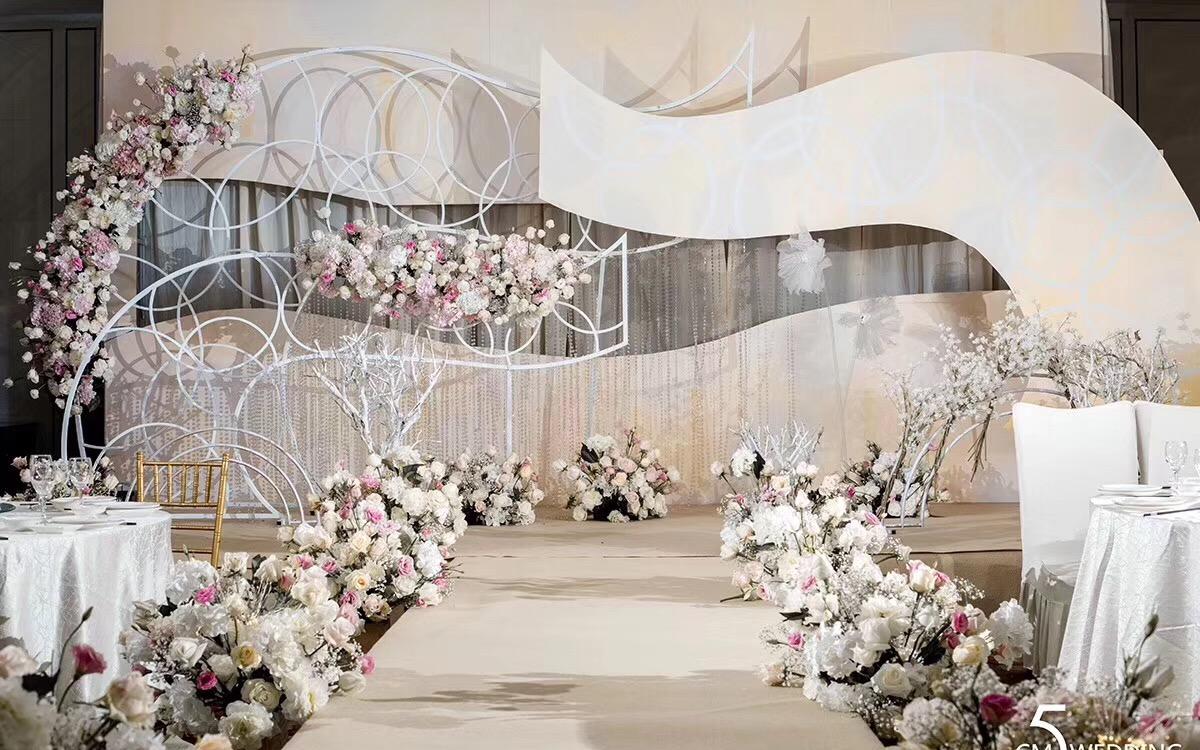 【五厘米婚礼】——蓝色极简ins风婚礼