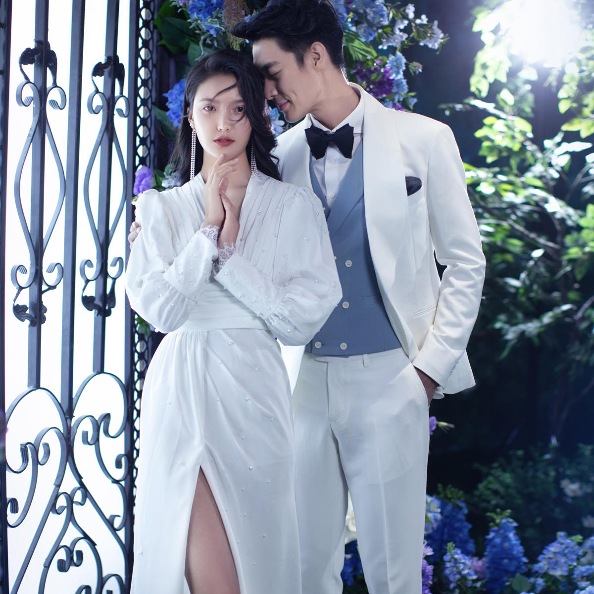 “杨先生&姜女士花仙子客照欣赏”
