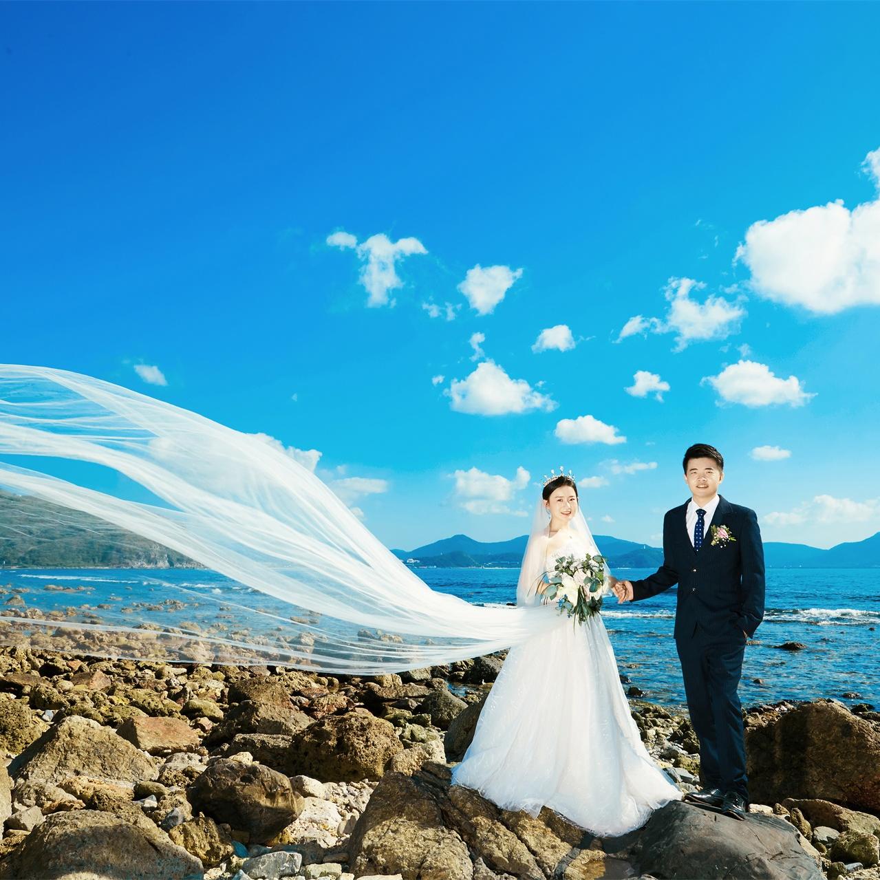 喜运一生婚纱摄影三亚公司专业三亚婚纱摄影旅游跟拍