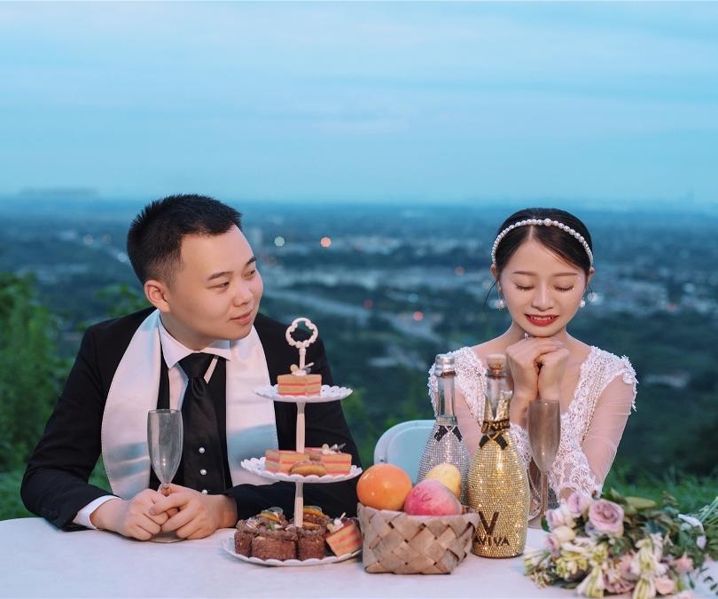 【维多利亚】特色山顶婚纱照
