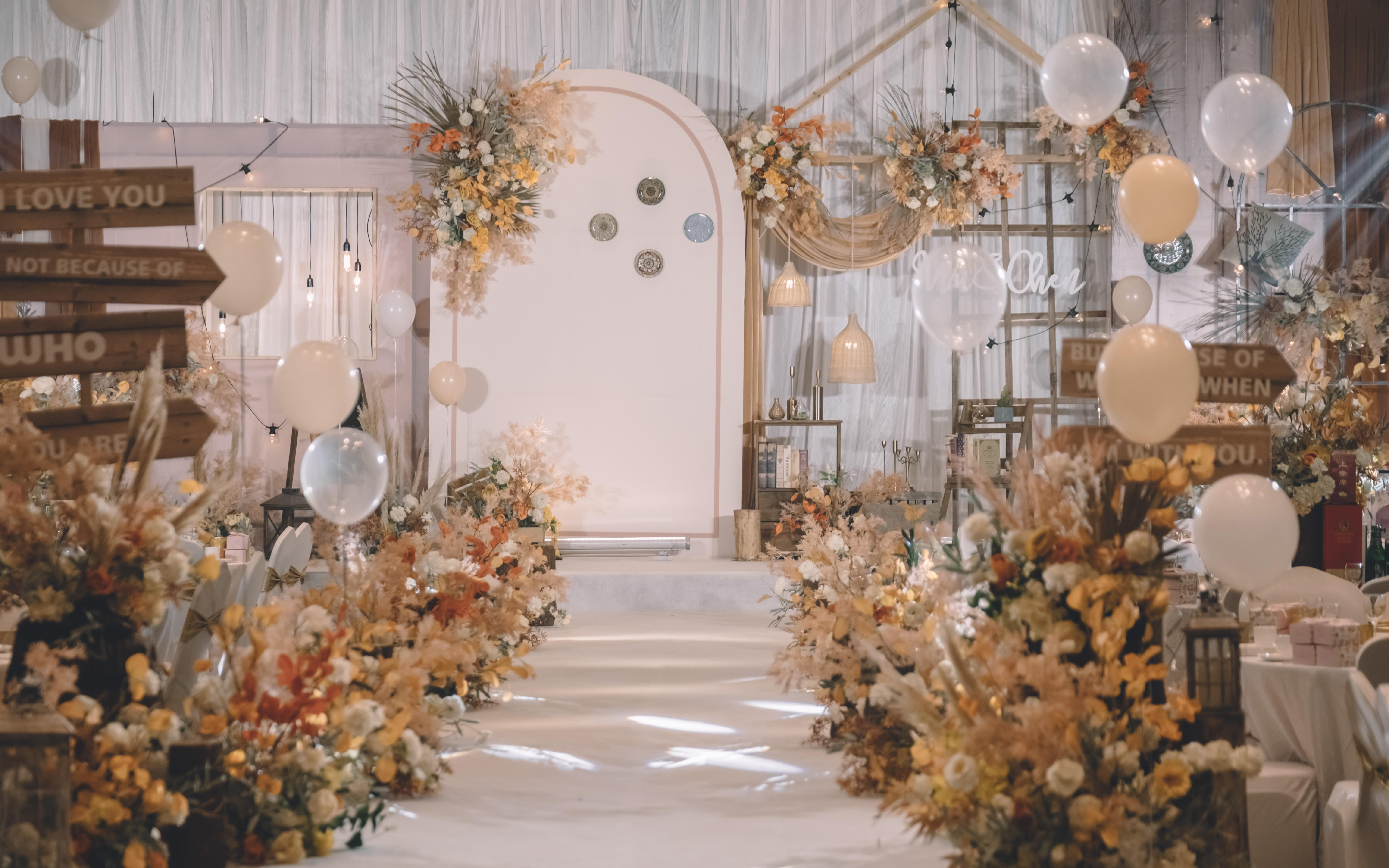 慢时光婚礼小清新婚礼四大金刚全包套系