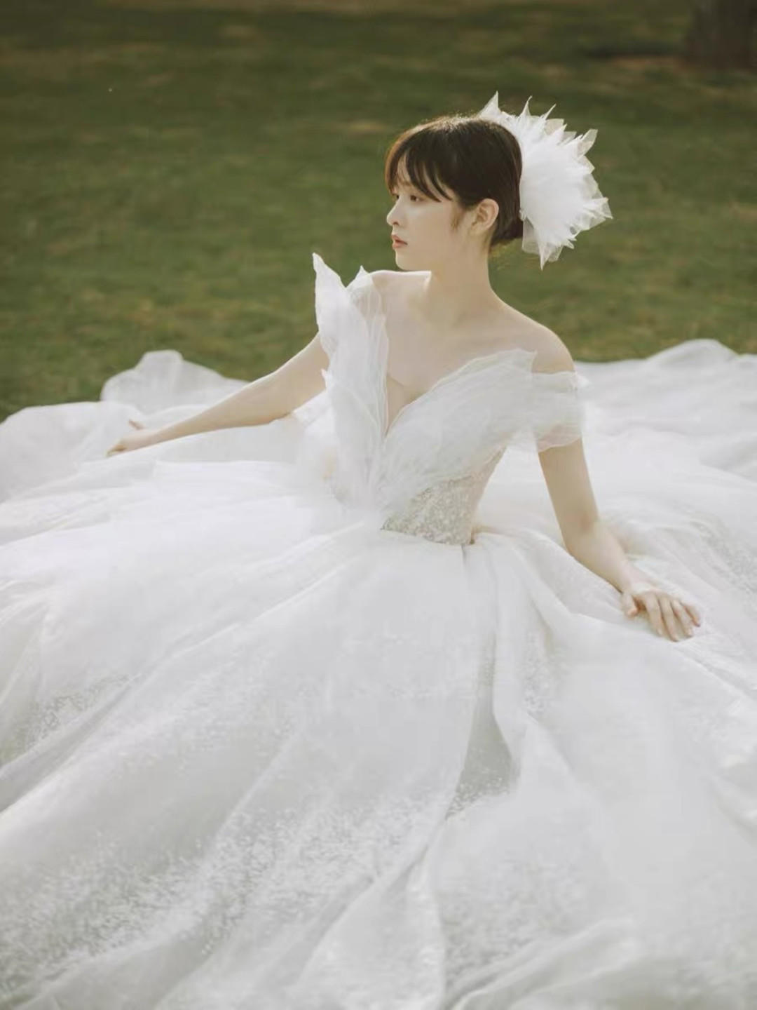 你就像天边的棉花糖 你笑起来真好看