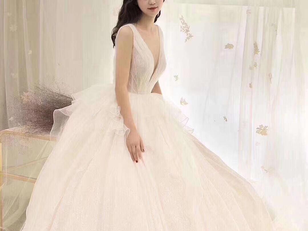 【超值】梦幻公主系列定制婚纱+礼服+出门纱或秀禾