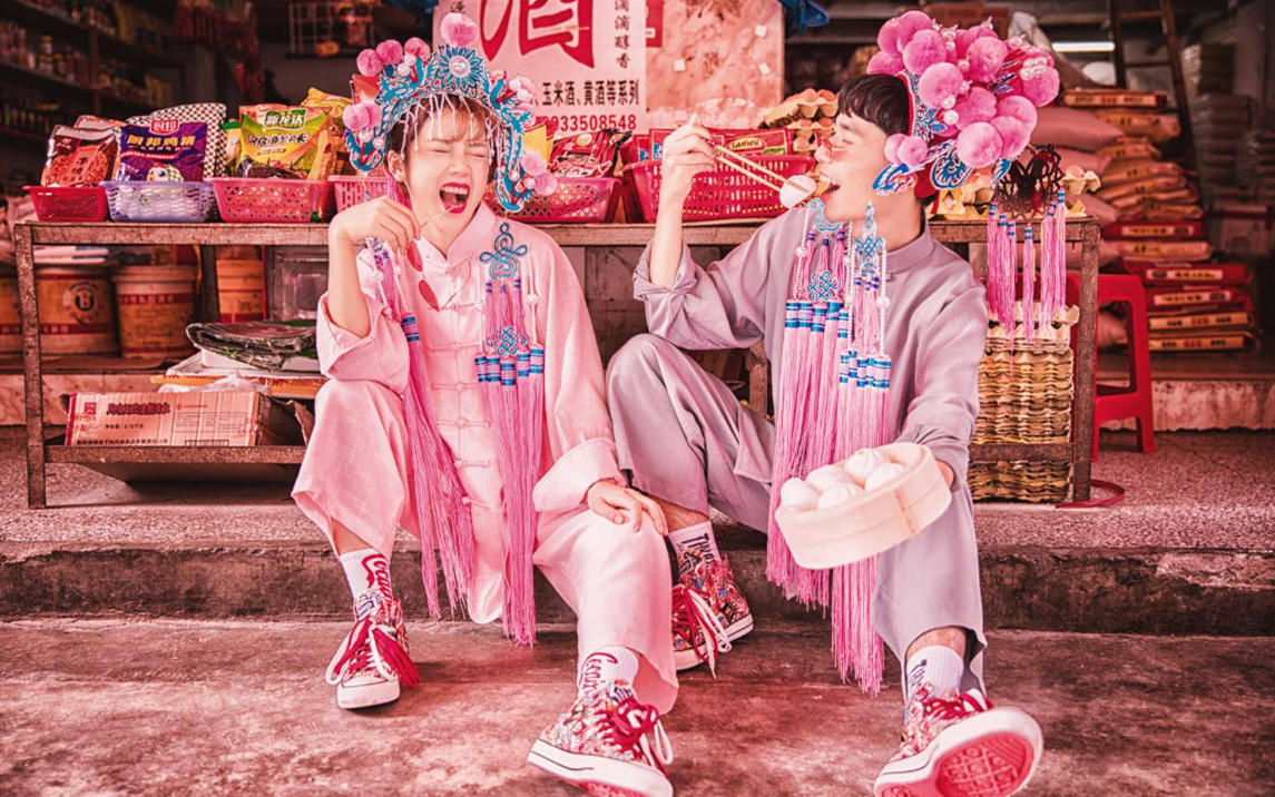 【网红推荐 |国潮系列/12服12造+场景任选】