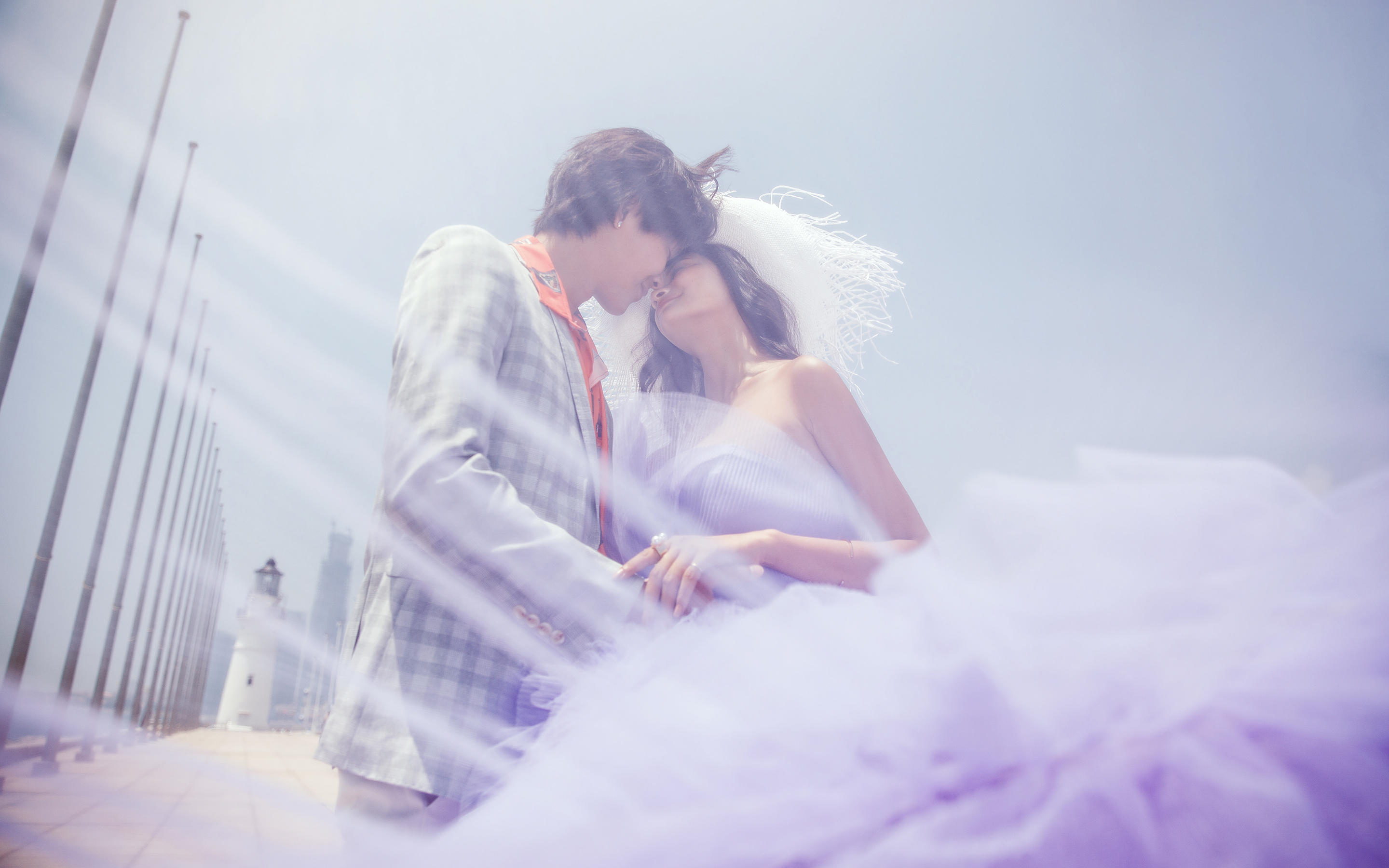 《情人坝 灯塔-二》-济南海景婚纱照