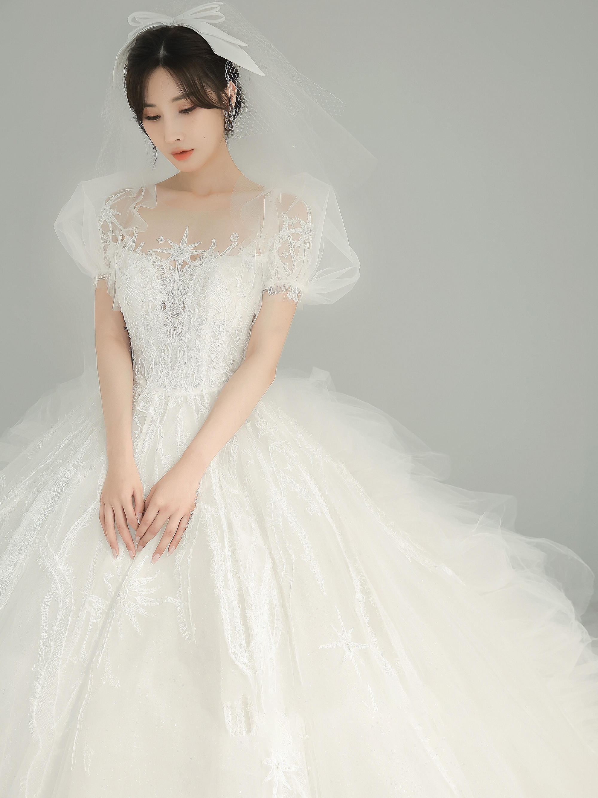 2021新款奢华高定人气婚纱