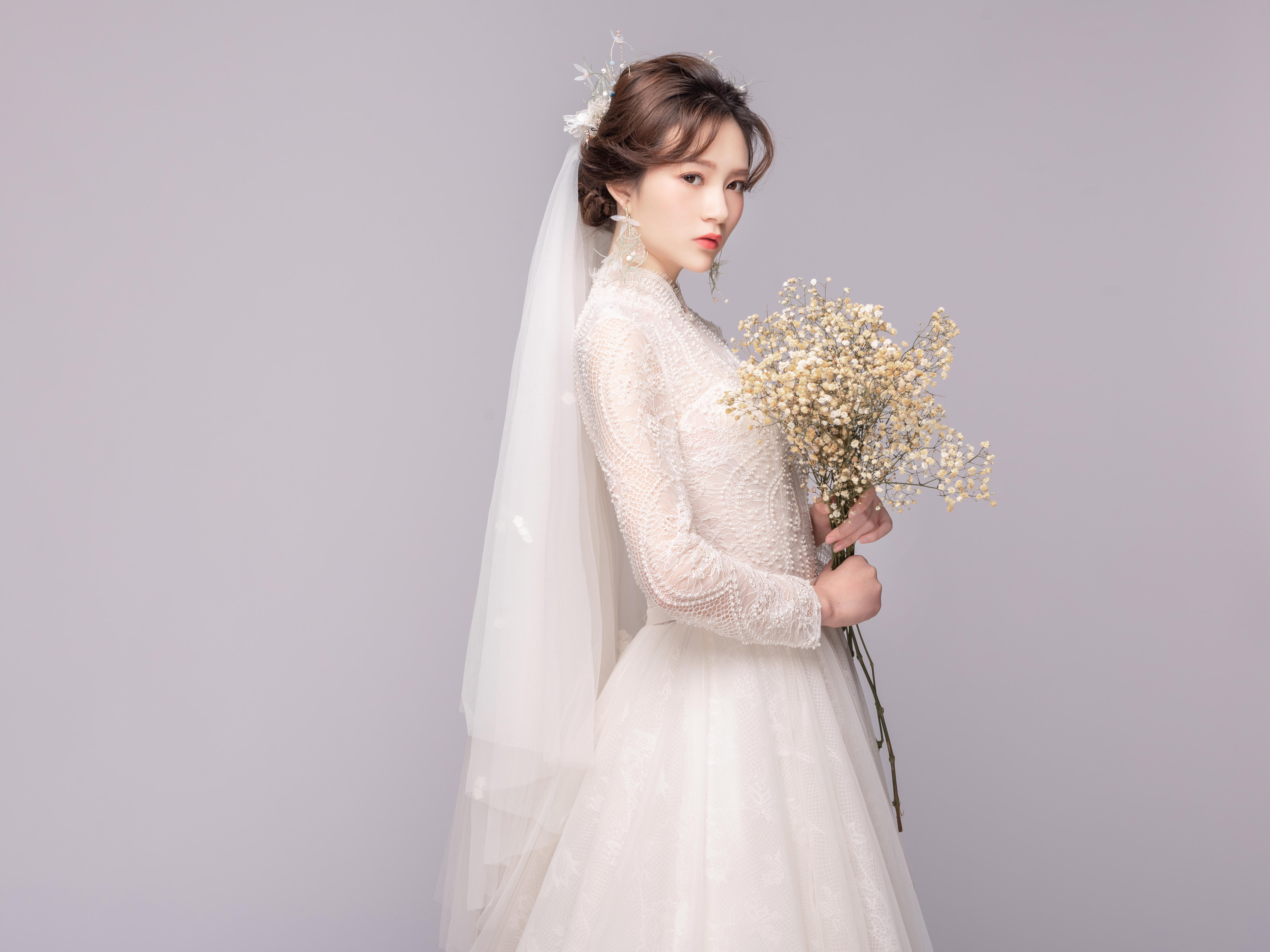 超值抢7件套 出门纱+仪式纱+敬酒服+伴娘服