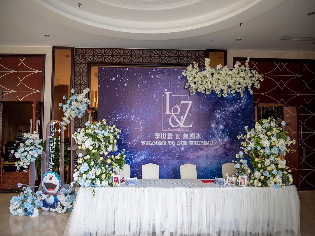 梦幻庄园婚礼工作室.苍溪国大.哆啦A梦主题婚礼