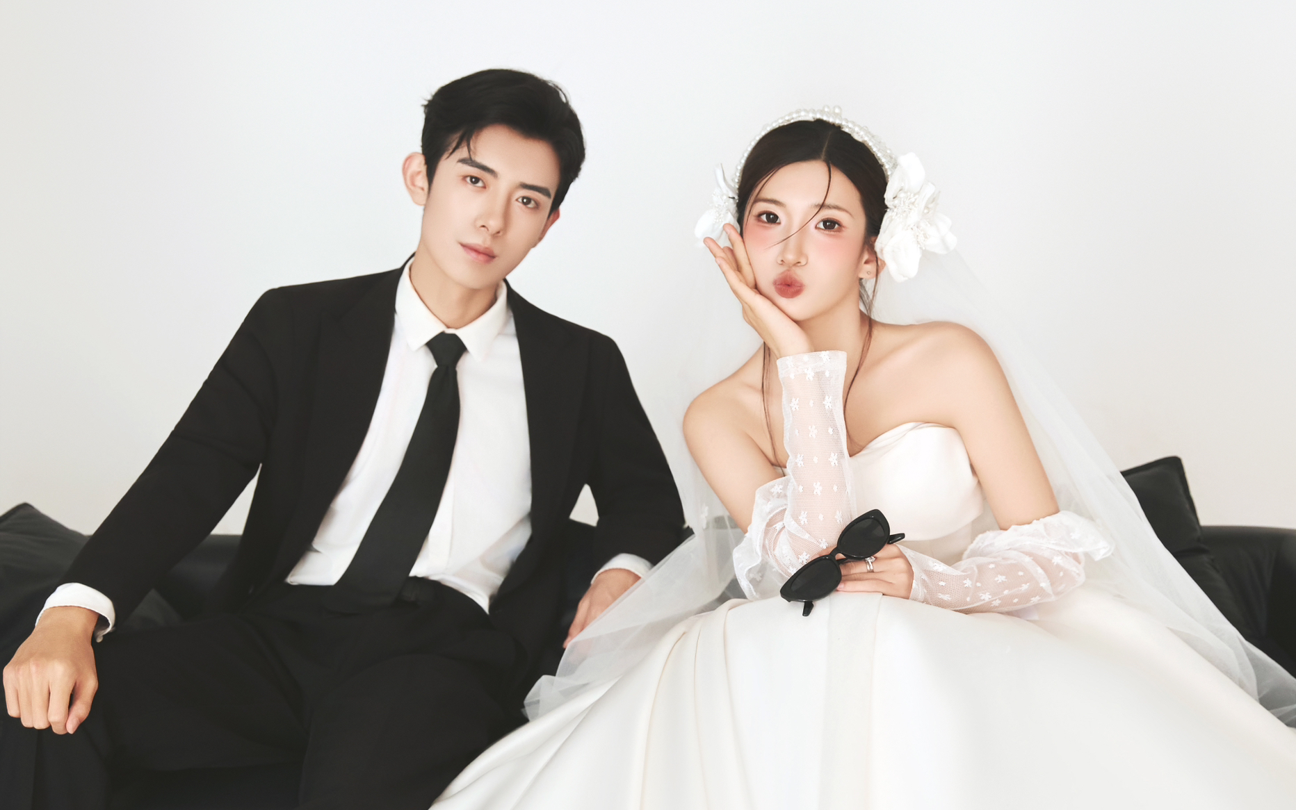 ■愛和自由同頻 小眾甜酷膠片感婚紗照