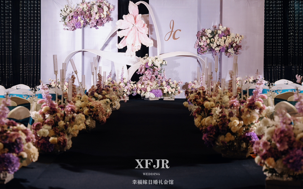 景德镇幸福嫁日婚庆—粉紫色韩式婚礼