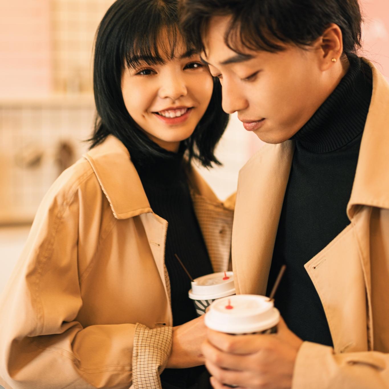 喜堂摄影--咖啡色小情侣