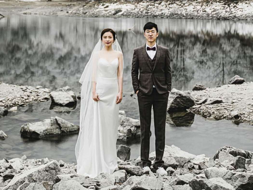 【梦礼人气租赁】缎面鱼尾轻婚纱