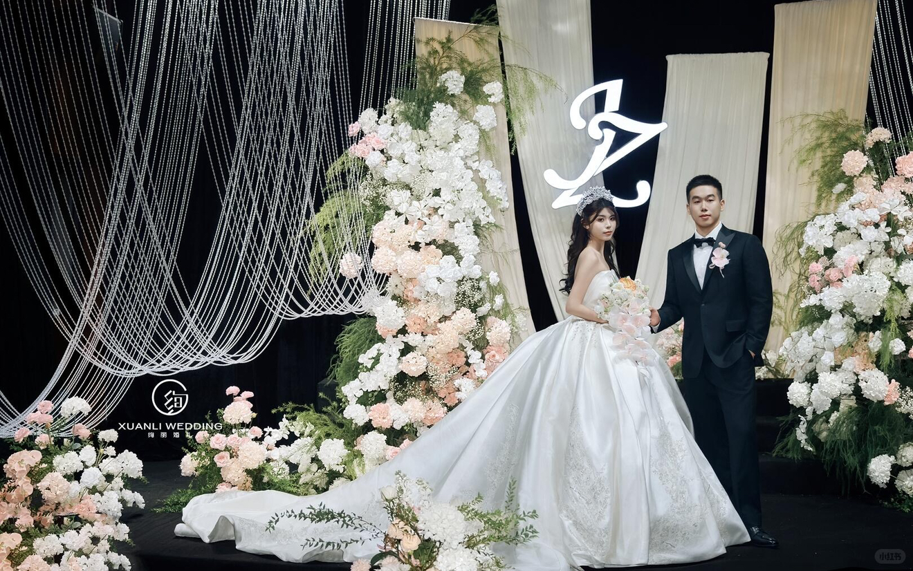 韩式婚礼｜极简干净氛围感婚礼