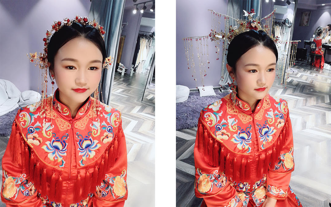 2019.10.1砀山婚礼试妆