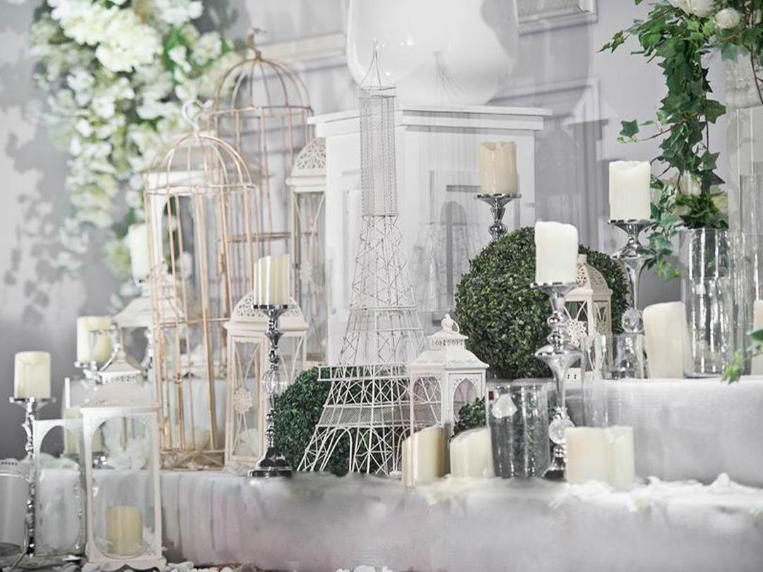 【澳斯汀私人婚礼定制】白绿万达瑞华