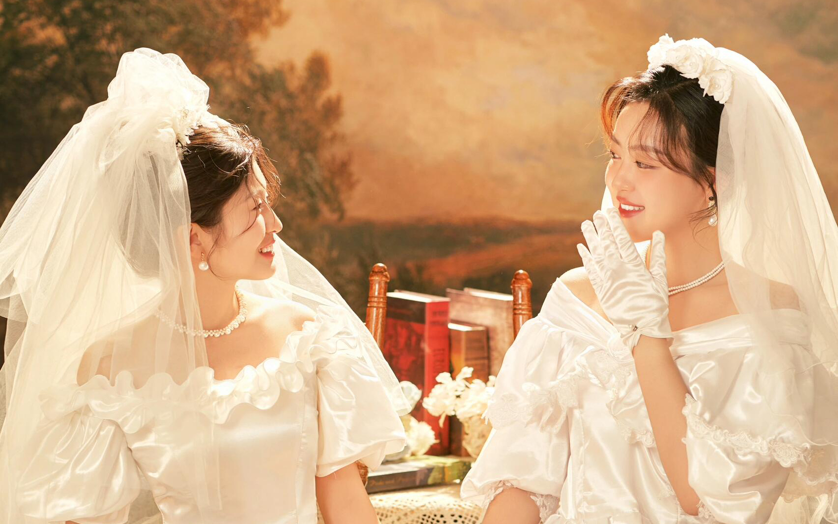 闺蜜照风格 打开有很多