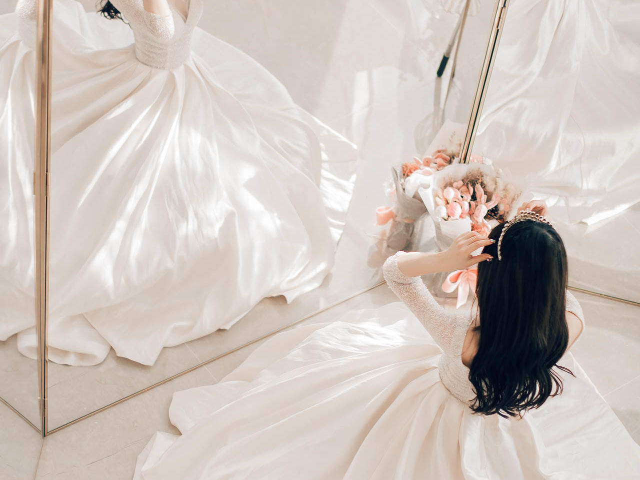 推荐【女神必选】蘭梦造型 全天跟妆 送妈妈妆礼服