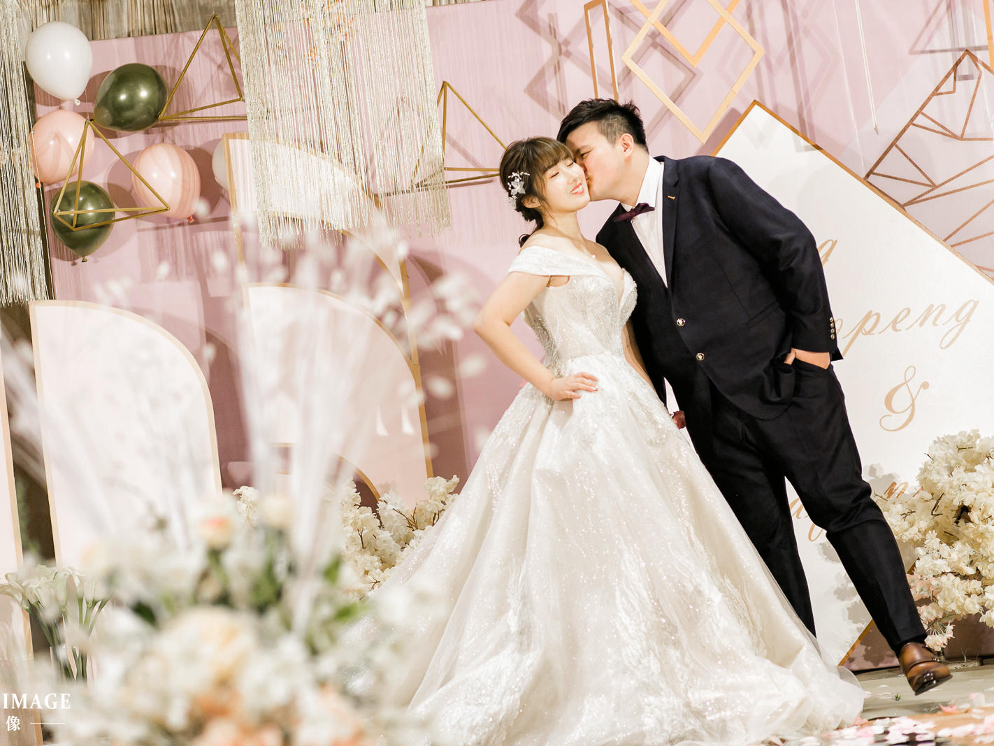 【唯一婚礼】烂漫香槟粉系列——花漾甜心