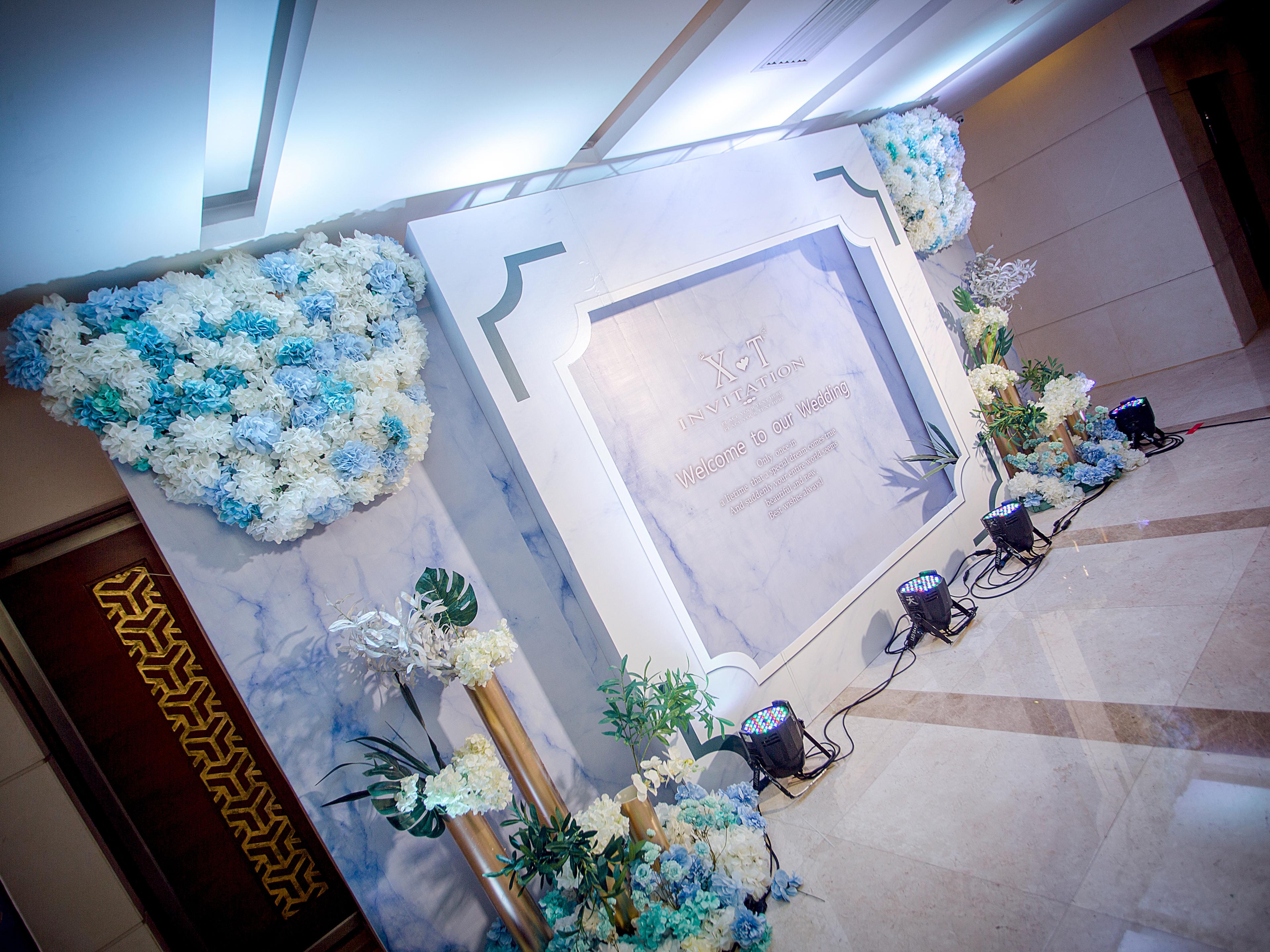 【麒麟宴会】 蓝色梦幻婚礼