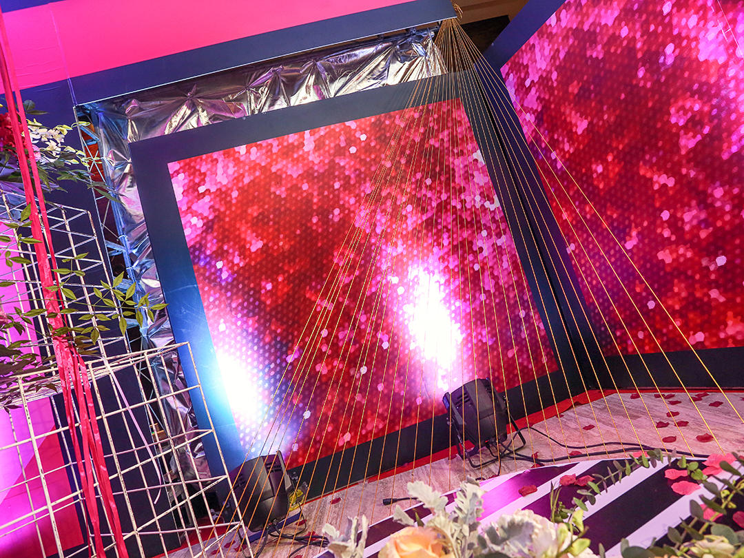 五角场凯悦|个性主题婚礼|黑红定制