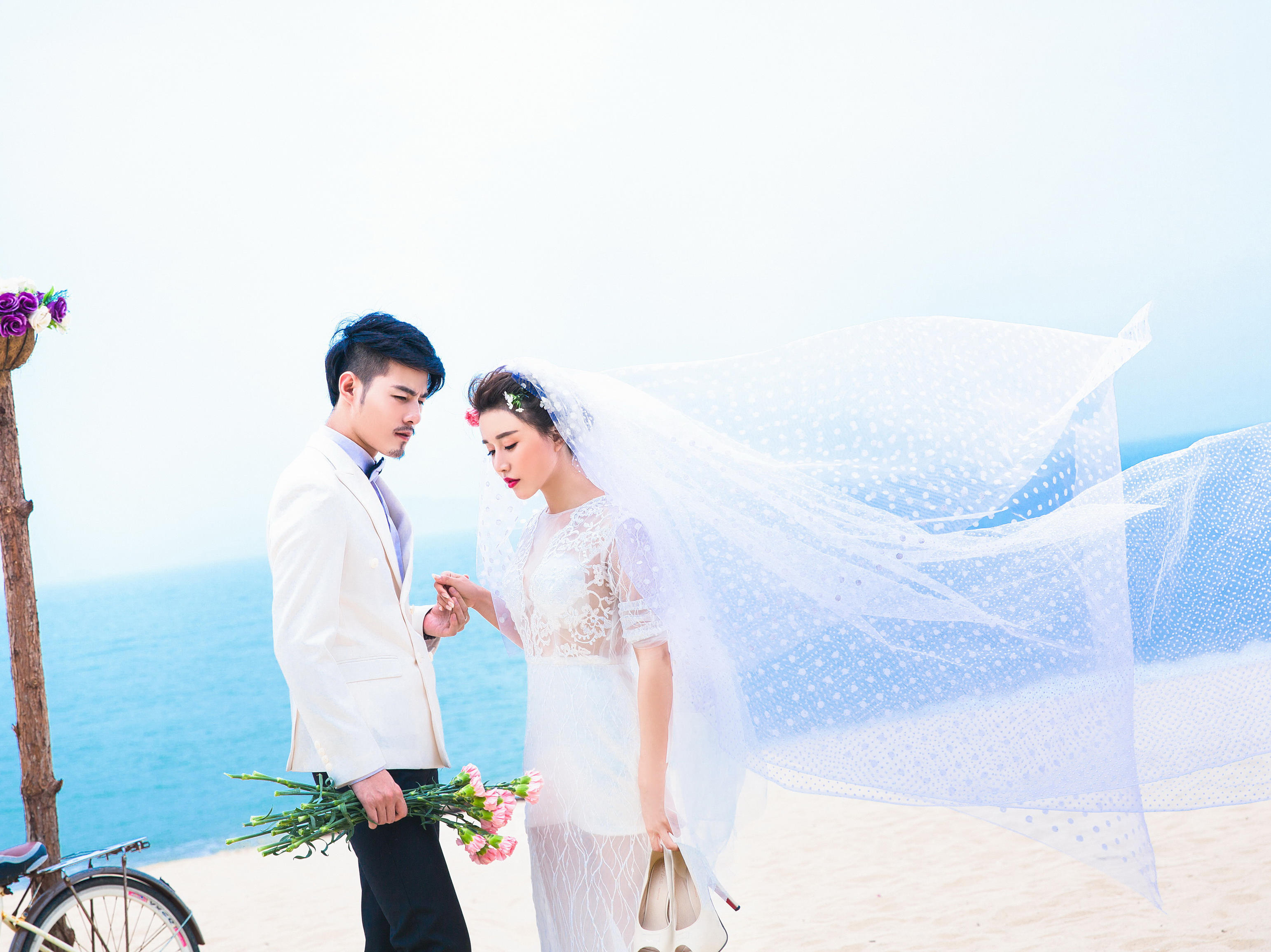 婚纱照裸拍_婚纱照街拍风格图片