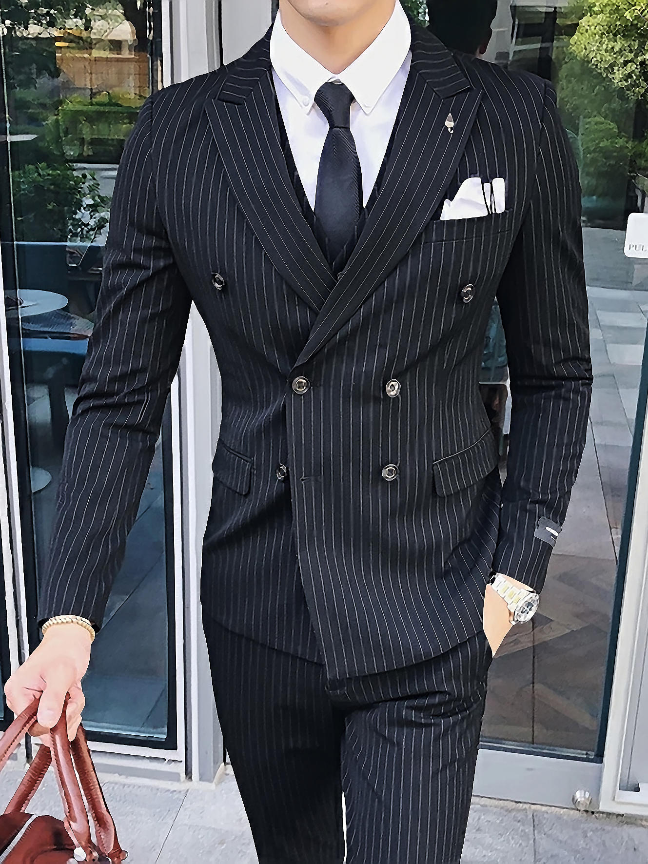 男士西服/婚礼新郎西装/工装团定