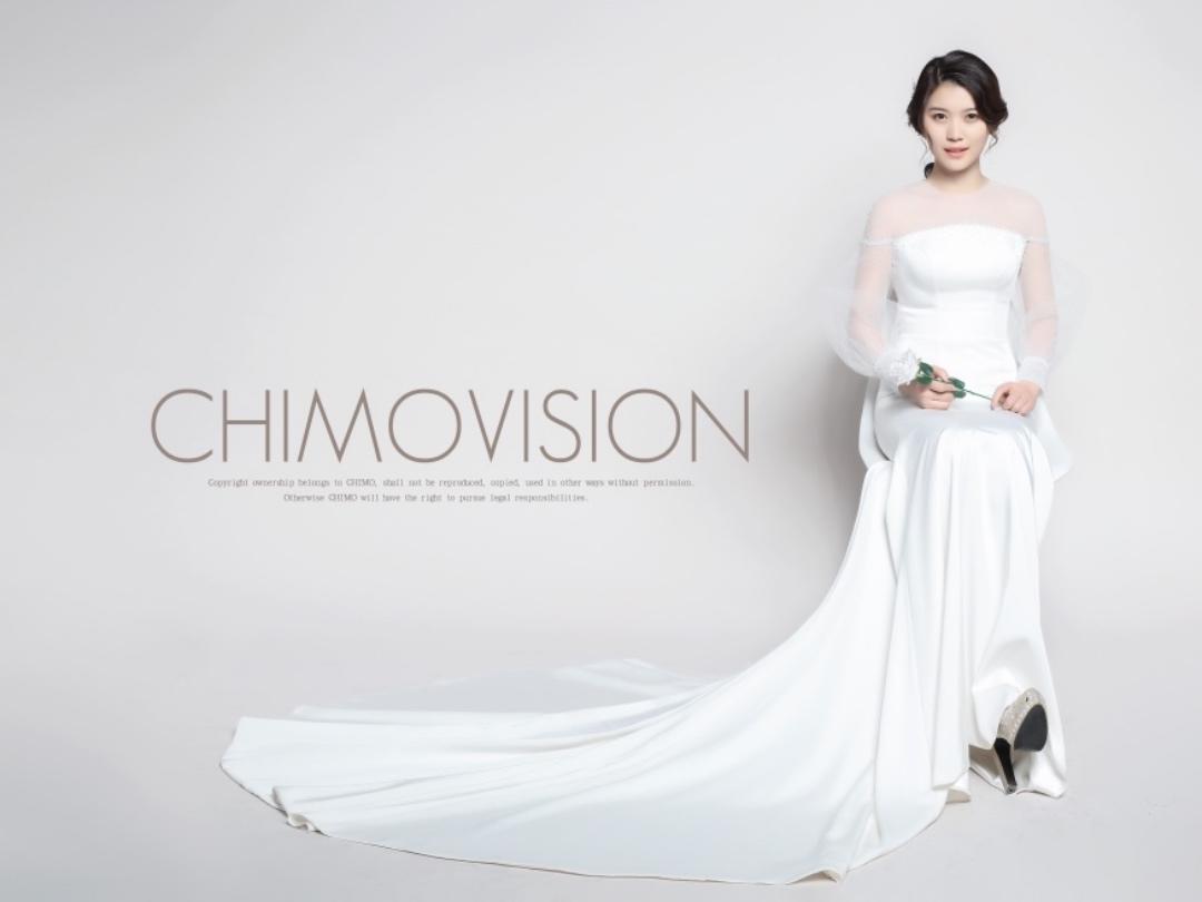 清新小众设计师款夏季婚纱礼服