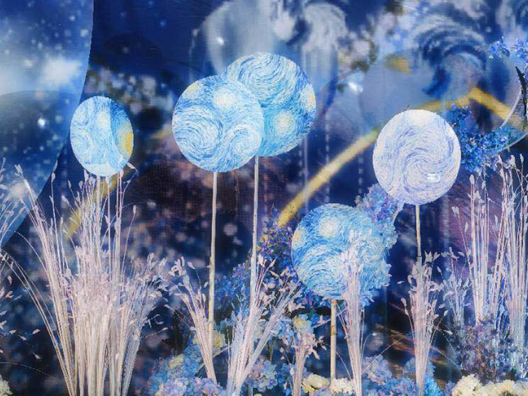 梦幻星空 浪漫前行  灯光效果满分