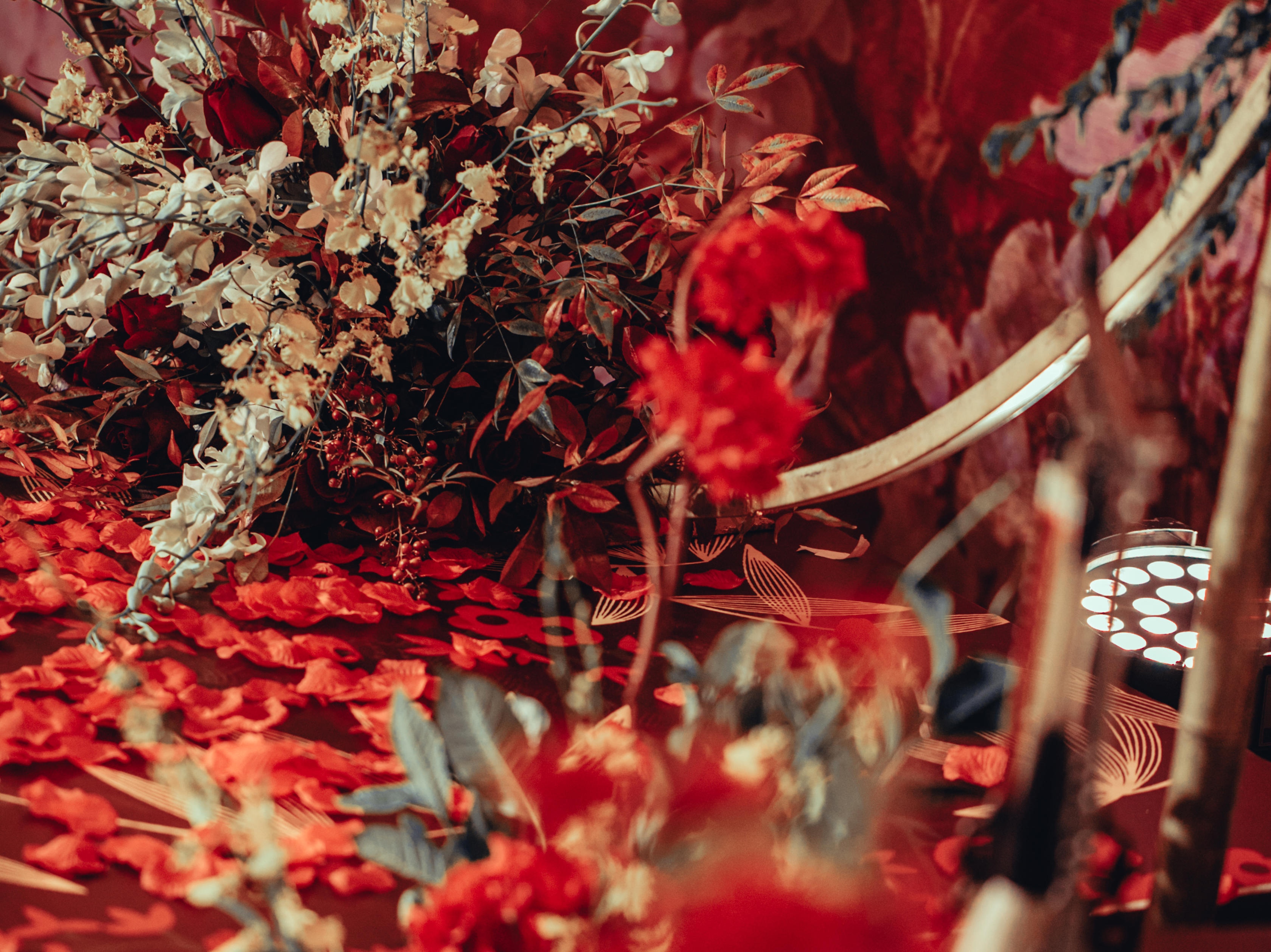 栢悦2019中国红新中式婚礼 仪式感强 简单时尚